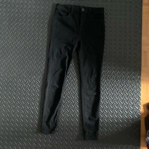 american eagle black skinny jeans size 4